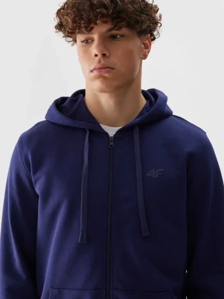 Bluza męska z kapturem rozpinana 4F 4FWSS24TSWSM0951-31S 