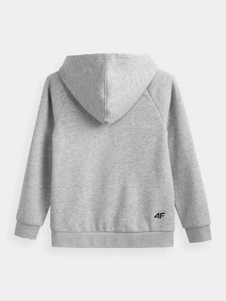 Bluza dziecięca z kapturem 4F 4FJAW22TSWSM498-27M