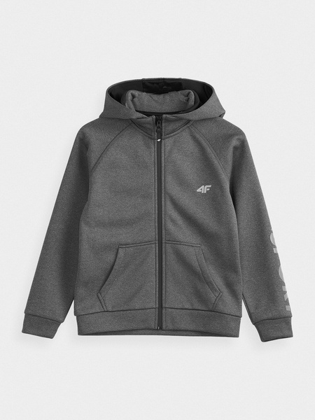 Bluza dziecięca z kapturem rozpinana HJZ21-JPLM001-23M