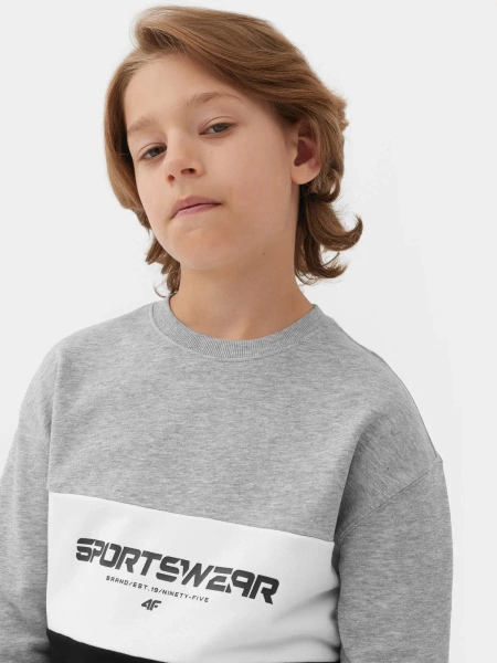 Bluza dziecięca 4F 4FJAW23TSWSM630-27M 