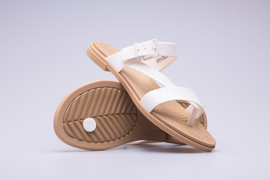 Sandały damskie Crocs Tulum Toe Post Sandal W 206108-1CQ