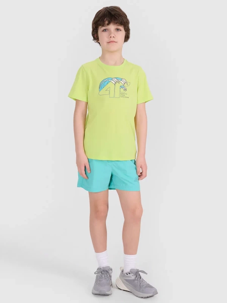 Koszulka dziecięca 4F 4FJWSS25TTSHM1917-45S