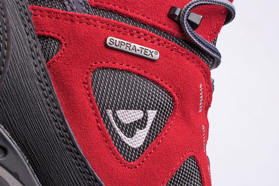Buty damskie trekkingowe BERGSON KAKKA MID STX red/black