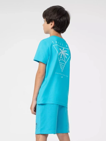 Koszulka dziecięca 4F 4FJSS23TTSHM286-35S