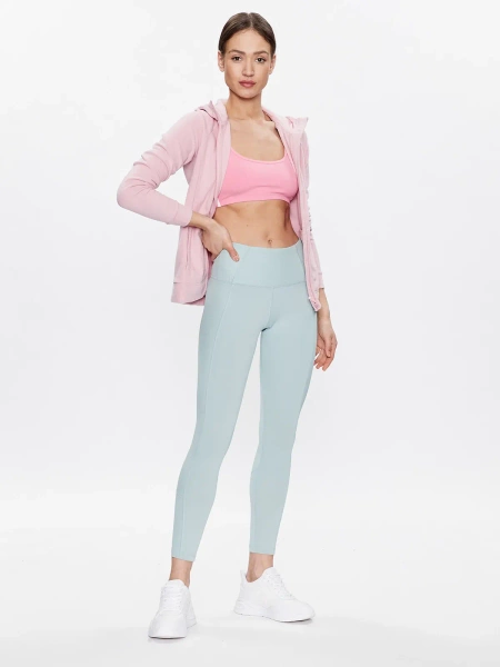 Bluza damska z kapturem rozpinana polarowa 4F H4Z22-PLD351-65S