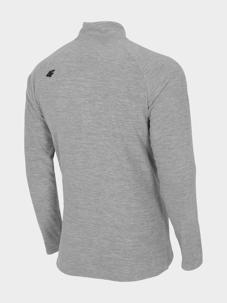 Bluza męska z kapturem rozpinana polarowa 4F H4Z21-BIMP030-27M