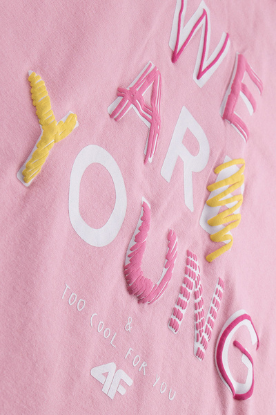 Koszulka dziecięca 4F HJZ20-JTSD002-56S