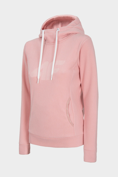 Bluza damska z kapturem polarowa 4F NOSH4-PLD003-56S