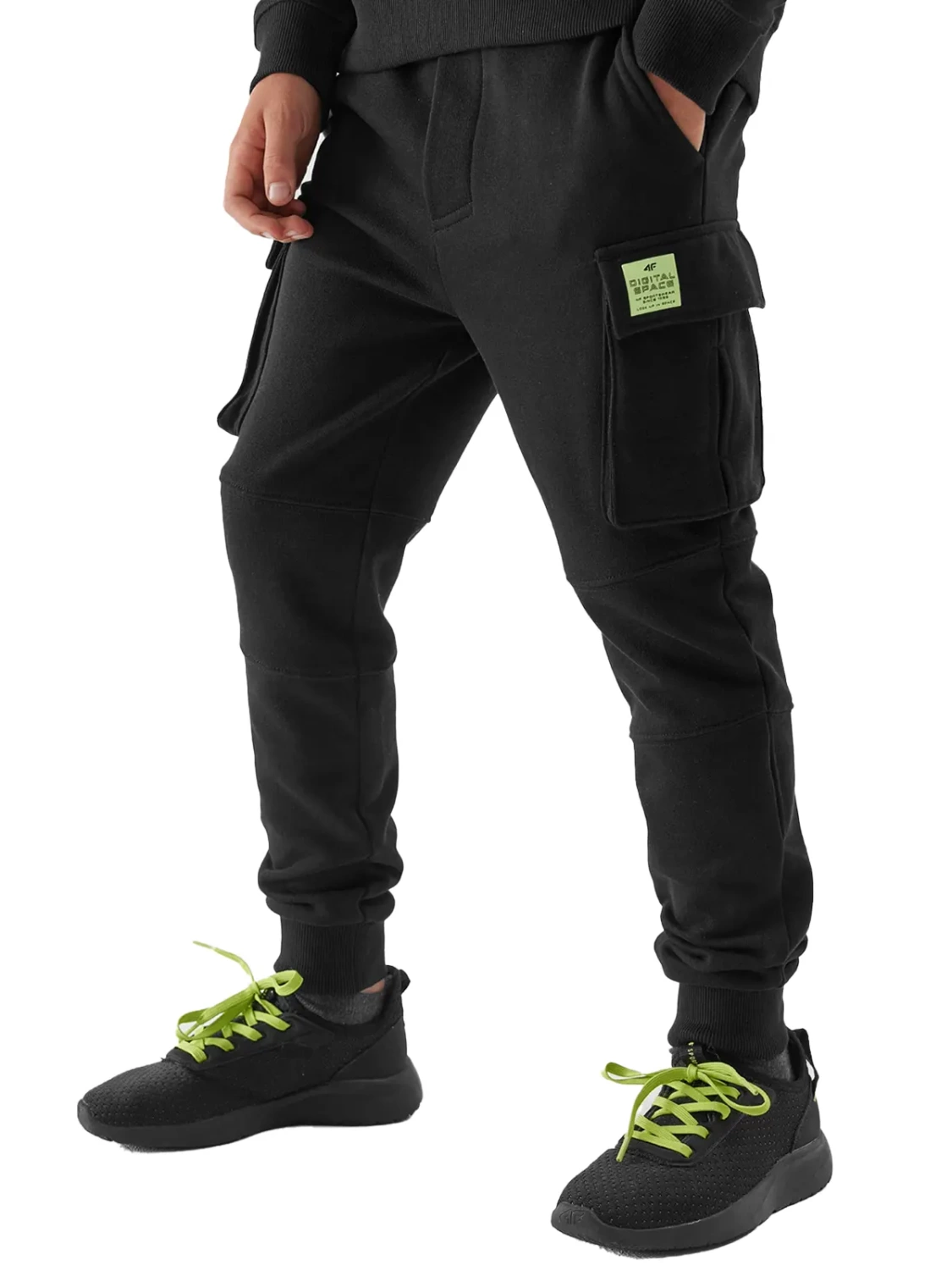 Spodnie dresowe dziecięce 4F 4FJAW23TTROM415-20S