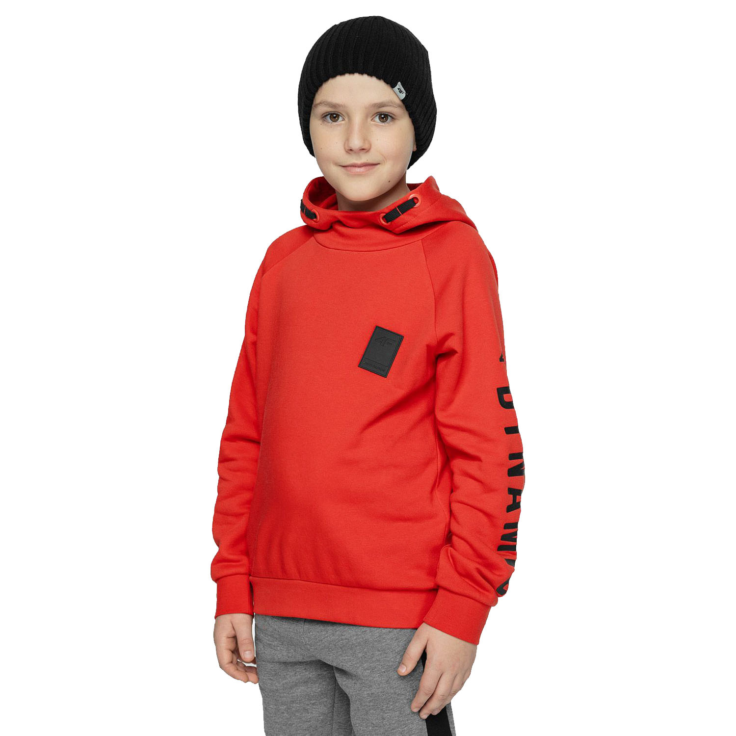 Bluza dziecięca z kapturem 4F HJZ21-JBLM006-62S