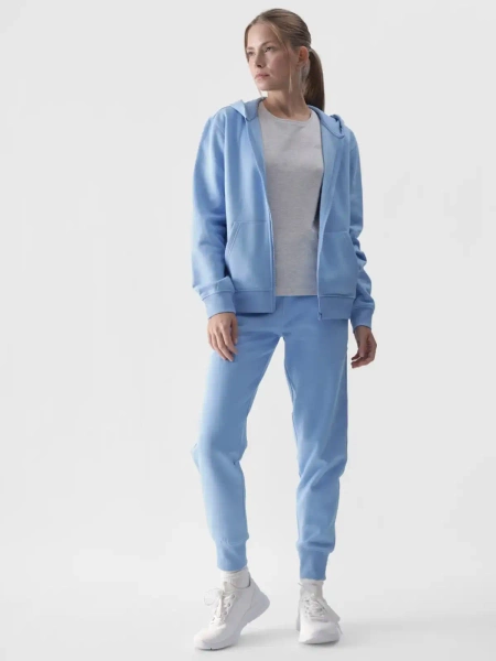 Bluza damska z kapturem rozpinana 4F 4FWMM00TSWSF1467-32S