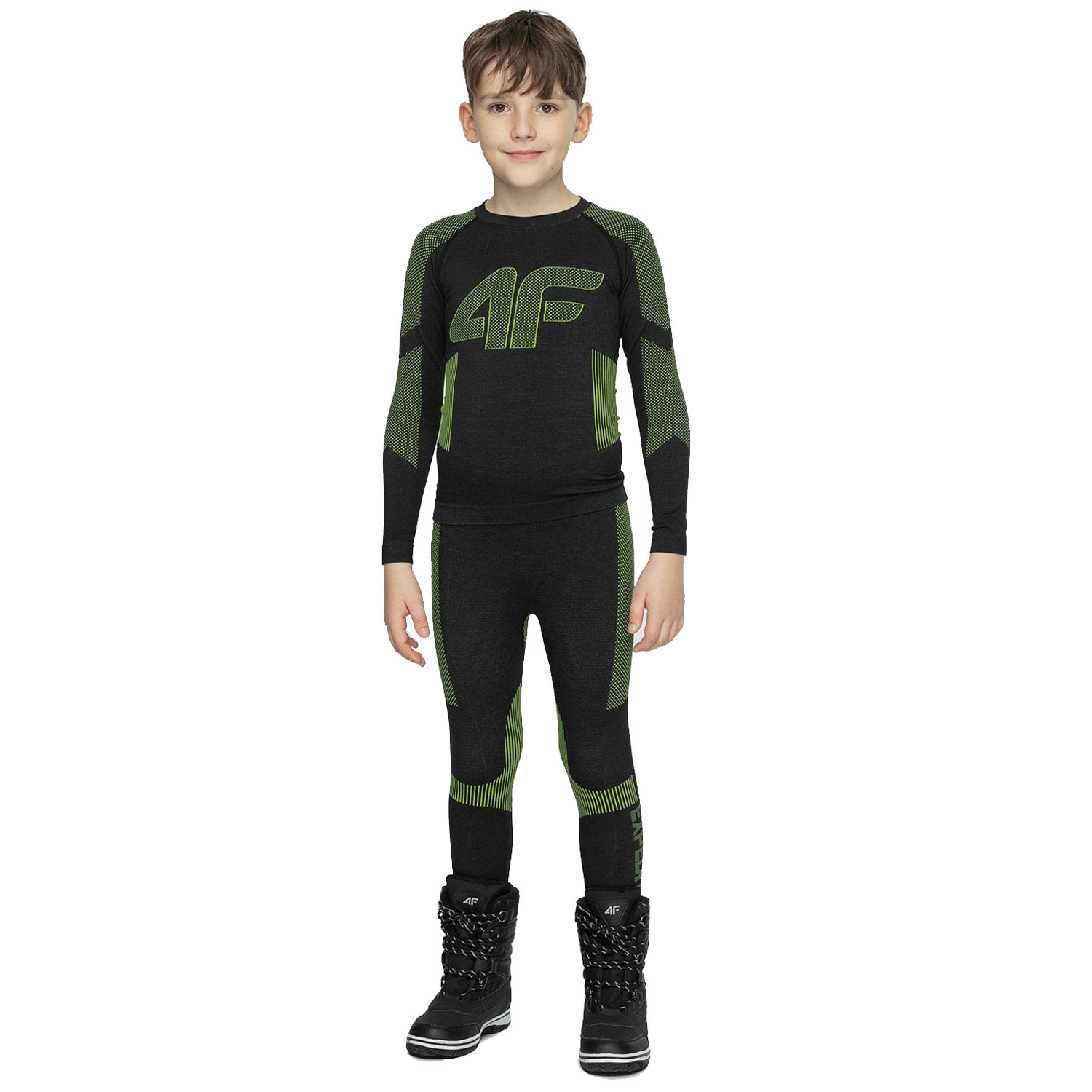 Bielizna dziecięca termoaktywna 4F HJZ21-JBIMB001-72N