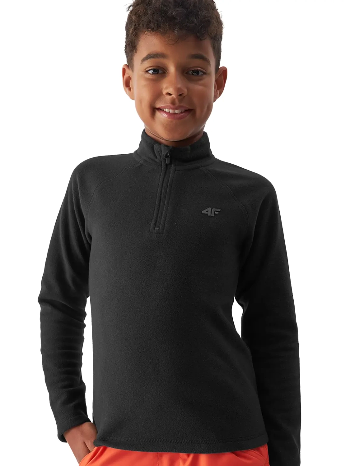 Bluza dziecięca polarowa 4F 4FJAW23UFLEM019-20S