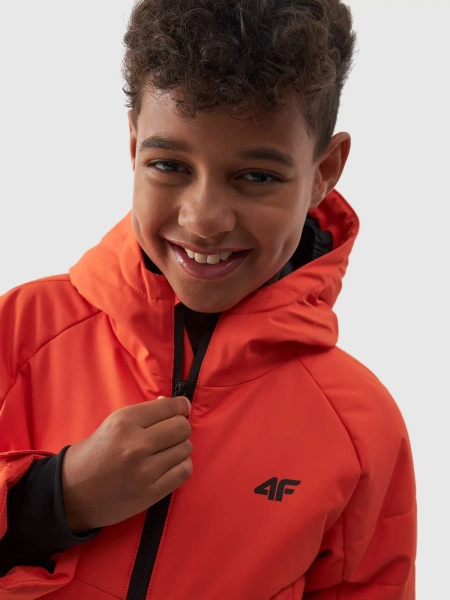 Kurtka dziecięca zimowa puchowa narciarska 4F 4FJAW23TTJAM298-70S