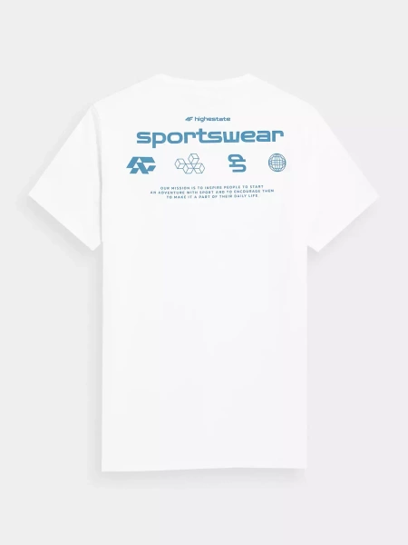 Koszulka męska 4F 4FSS23TTSHM300-10S