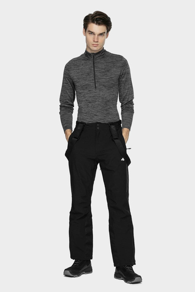 Bluza męska z kapturem rozpinana polarowa 4F H4Z20-BIMD033-23M