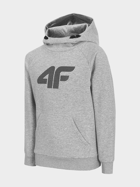 Bluza dziecięca z kapturem 4F HJL21-JBLM002A-27M