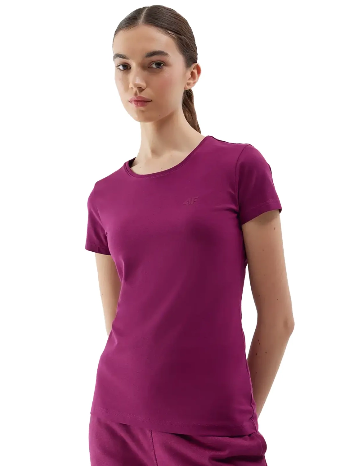 Koszulka damska 4F 4FWSS24TTSHF1161-51S