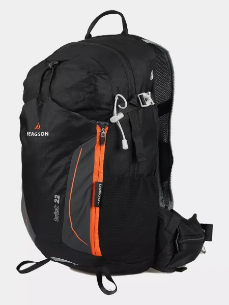 Plecak turystyczny BERGSON BRISK Black 22L 