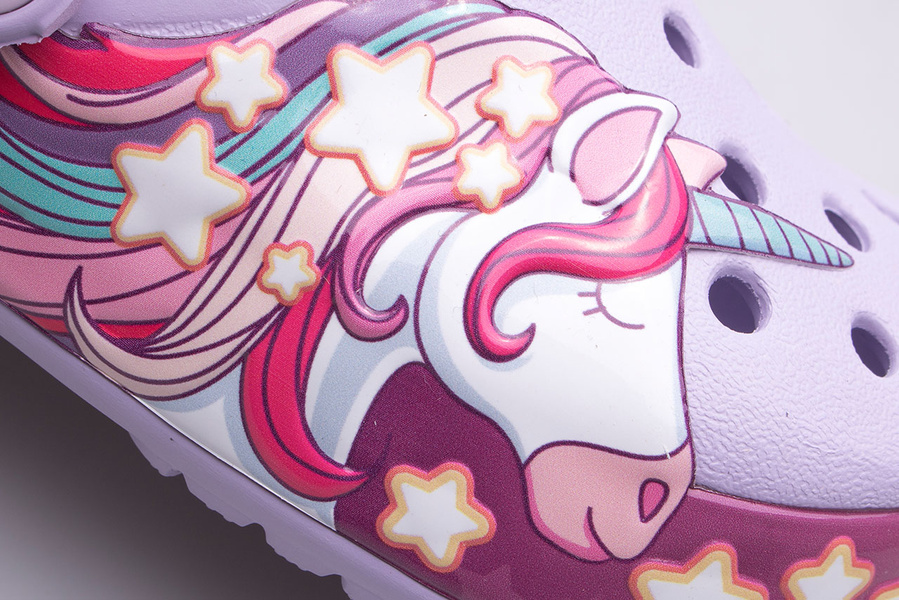 Chodaki CROCS UNICORN BAND CLOG KIDS 206270-530