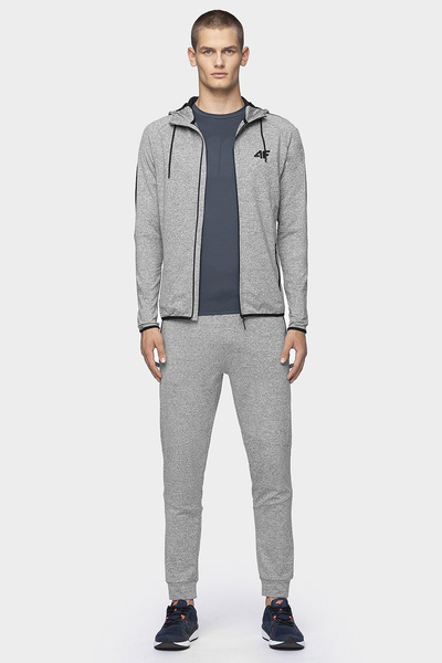 Bluza męska z kapturem rozpinana 4F H4Z19-BLMF070-27M