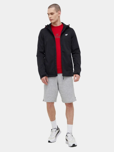 Kurtka męska softshell wiatroodporna 4F 4FWSS24TSOFM336-20S