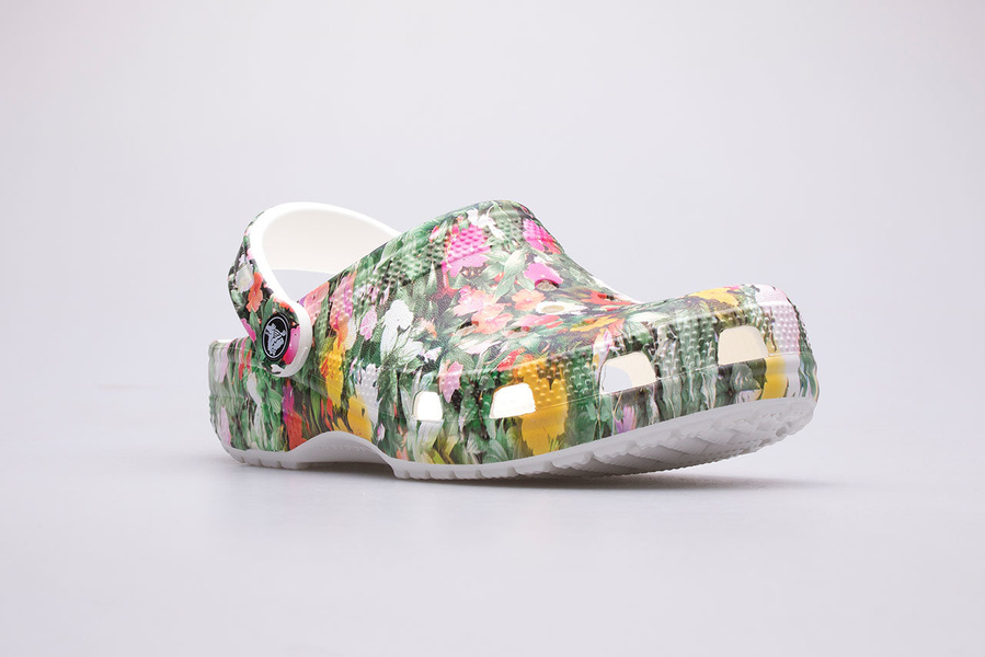 Chodaki CROCS CLASSIC FLORAL CLOG 206376-94S