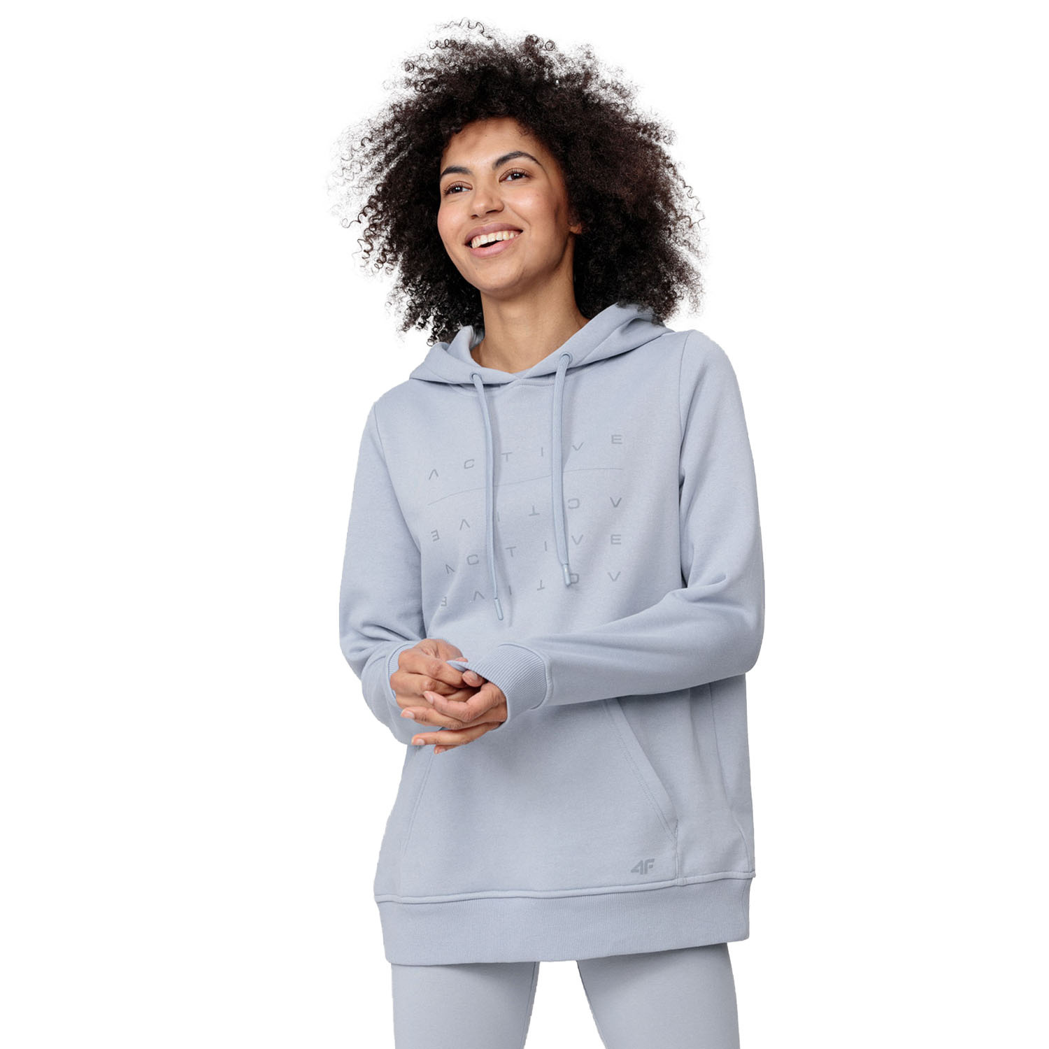 Bluza damska z kapturem 4F H4L22-BLD025-48S