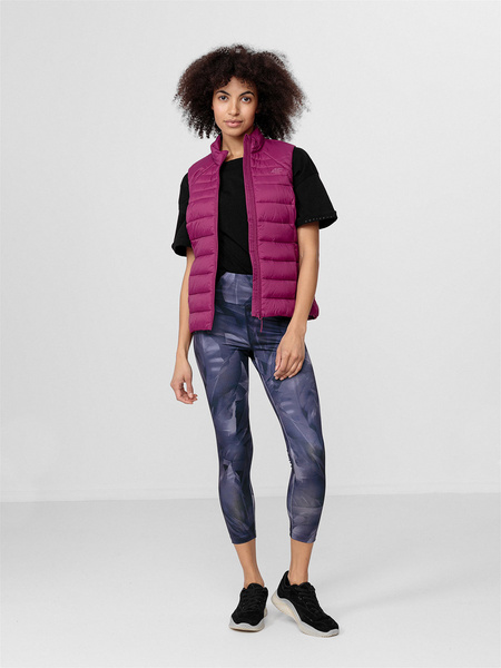 Kurtka damska puchowa bezrękawnik 4F H4L22-KUDP001-53S