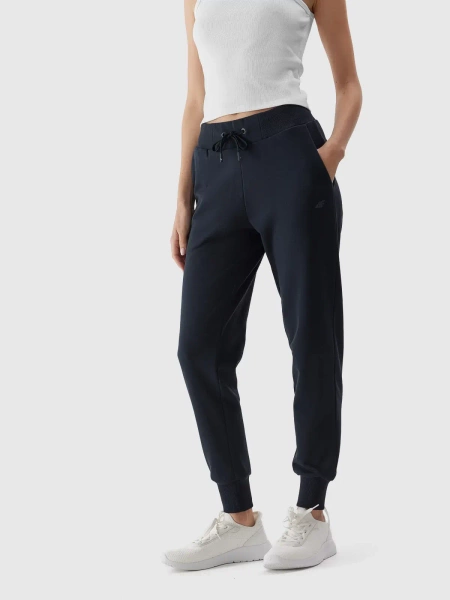 Spodnie dresowe damskie  4F 4FAW23TTROF474-31S 