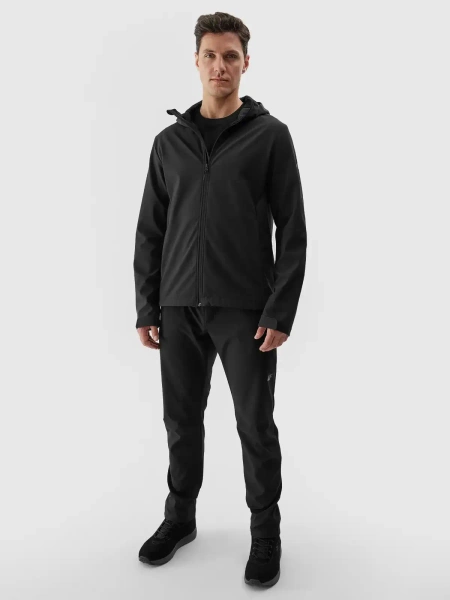 Kurtka męska softshell wiatroodporna 4F 4FWAW24TSOFM283-20S