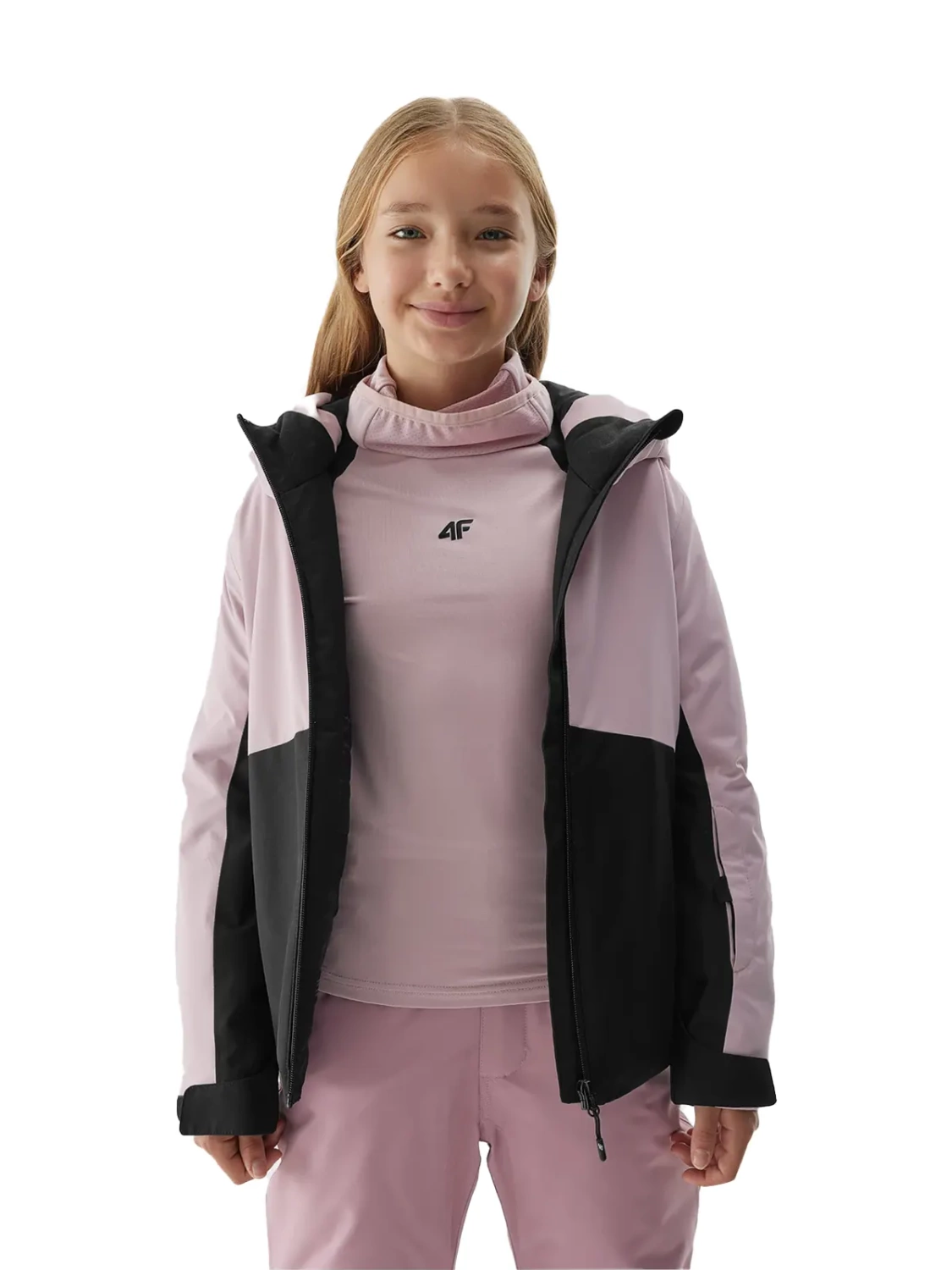 Kurtka dziecięca zimowa narciarska 4F 4FJAW23TTJAF292-56S