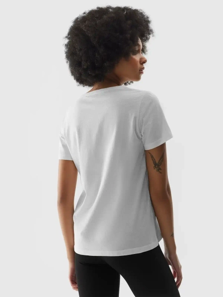 Koszulka damska 4F 4FWSS24TTSHF1162-10S 