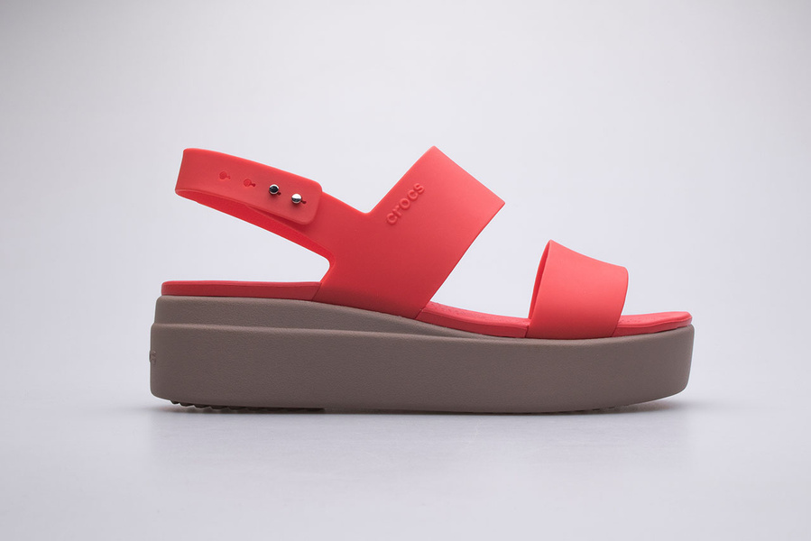 Sandały damskie Crocs Brooklyn Low Wedge 206453-6SQ