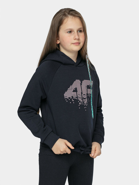 Bluza dziecięca z kapturem 4F HJZ21-JBLD004-30S