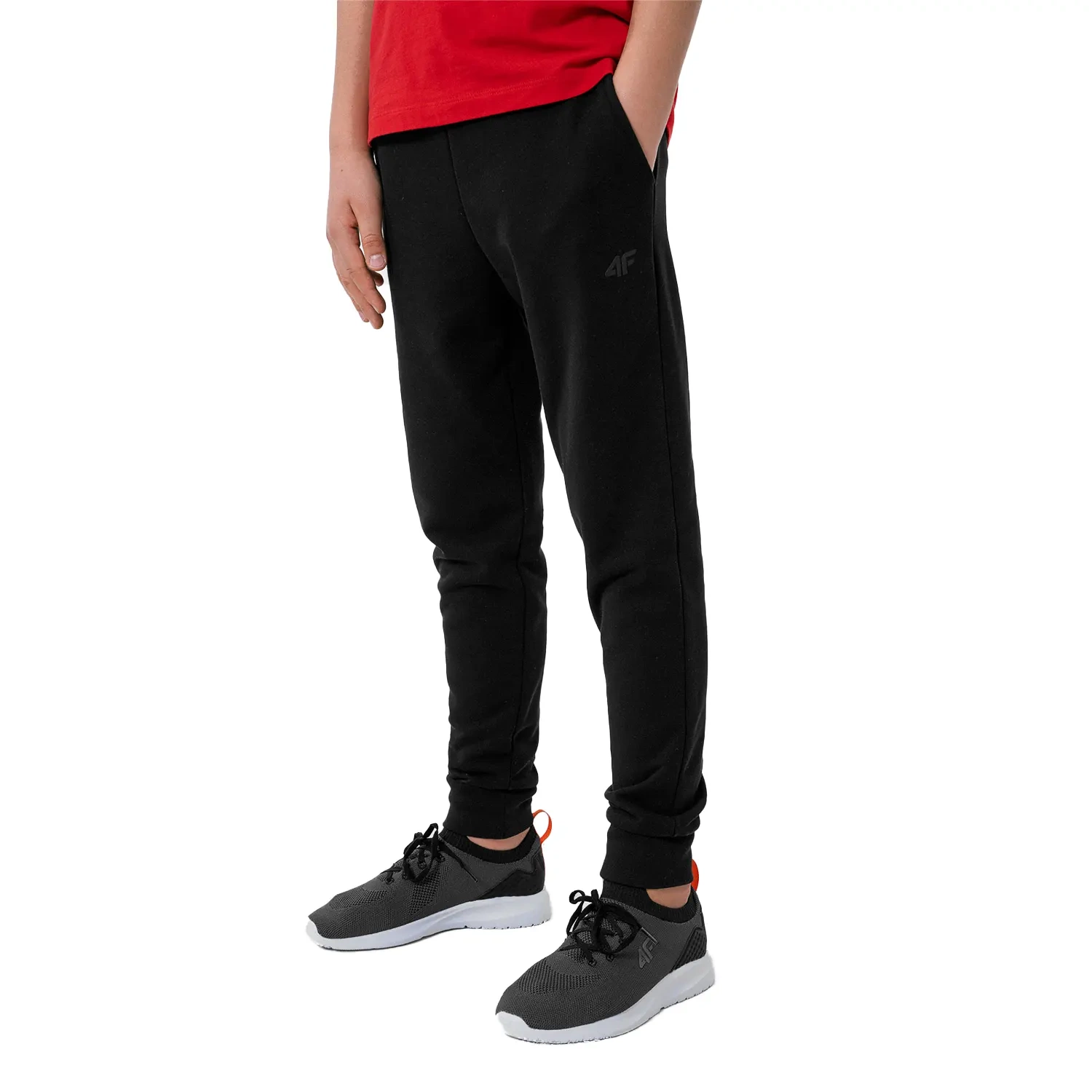 Spodnie dresowe dziecięce 4F HJZ22-JSPMD001-20S