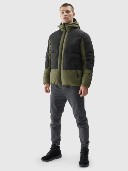 Kurtka męska zimowa puchowa 4F 4FAW23TDJAM244-45S