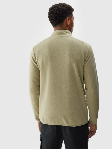 Bluza męska rozpinana polarowa 4F 4FWAW24TFLEM250-44S