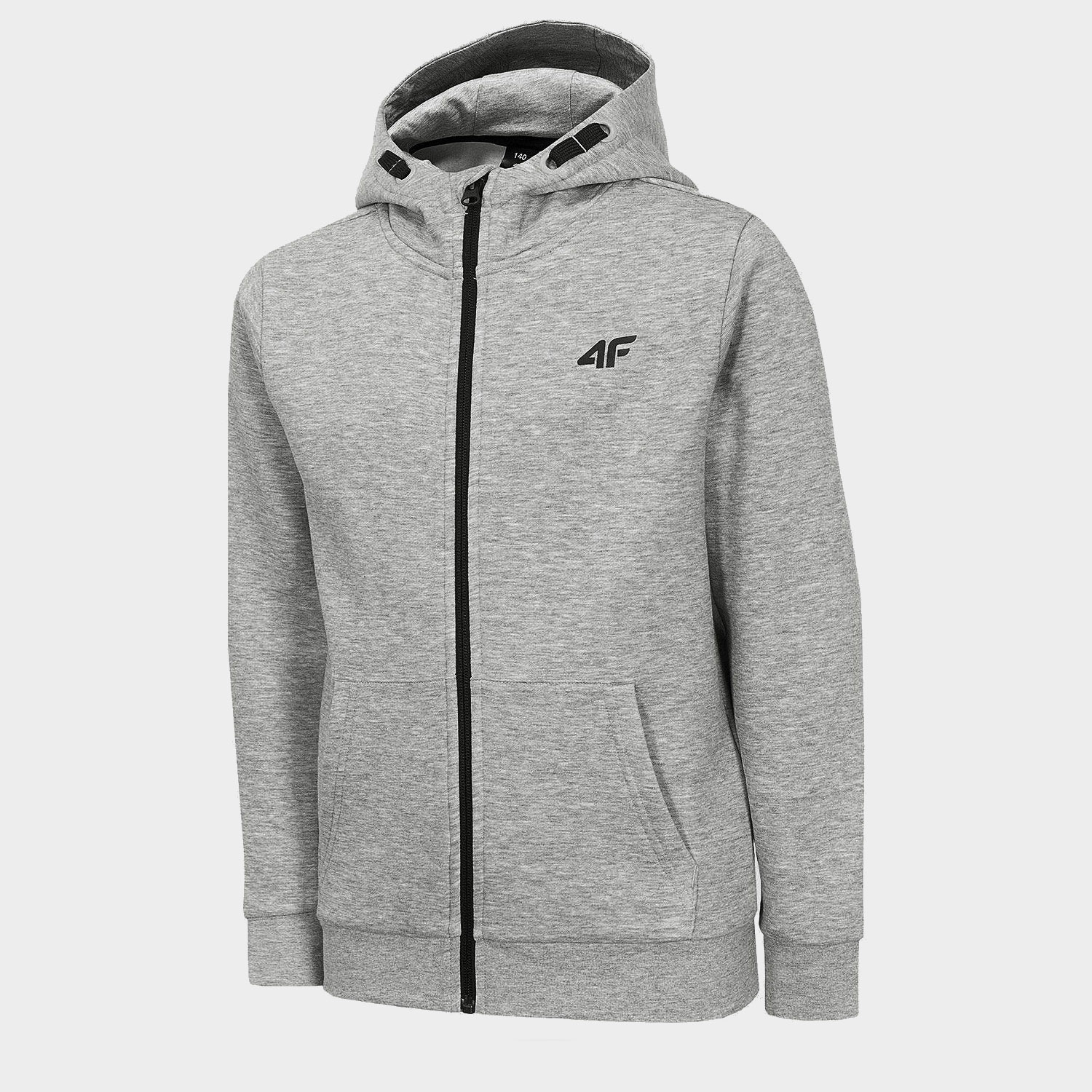 Bluza dziecięca z kapturem rozpinana 4F HJZ20-JBLM001-27M
