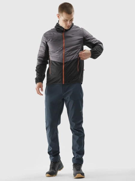 Kurtka męska softshell wiatroodporna 4F 4FAW23TTJAM310-22S 