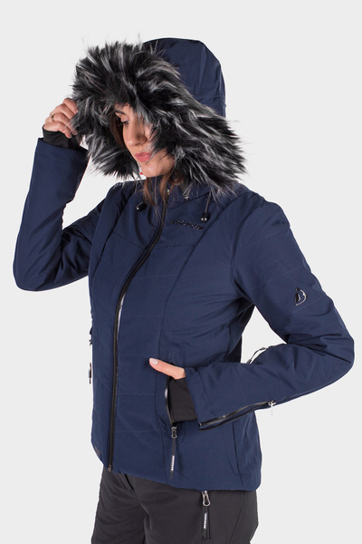 Kurtka damska BERGSON SNOWSWIFT STX NAVY BRG00039
