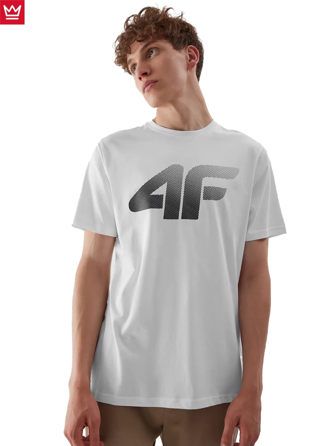 Koszulka męska 4F 4FWAW24TTSHM2423-10S