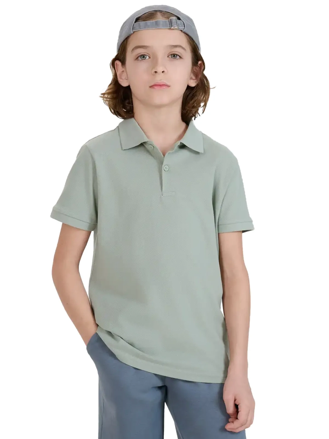 Koszulka dziecięca polo 4F 4FJWMM00TPTSU513-41S