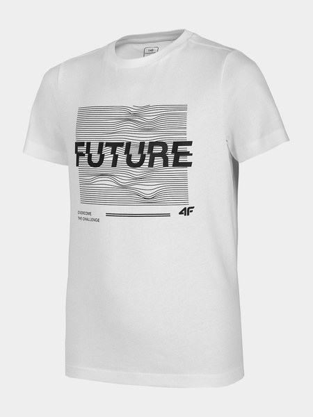 Koszulka dziecięca 4F JUNIOR HJL22-JTSM006-10S