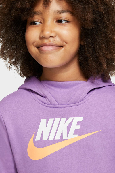 Bluza dziecięca z kapturem NIKE G NSW PULLOVER BV2717-589