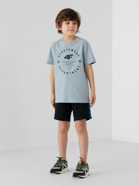 Koszulka dziecięca 4F JUNIOR HJL22-JTSM003-33S