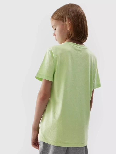 Koszulka dziecięca 4F 4FJAW23TTSHM0795-42S