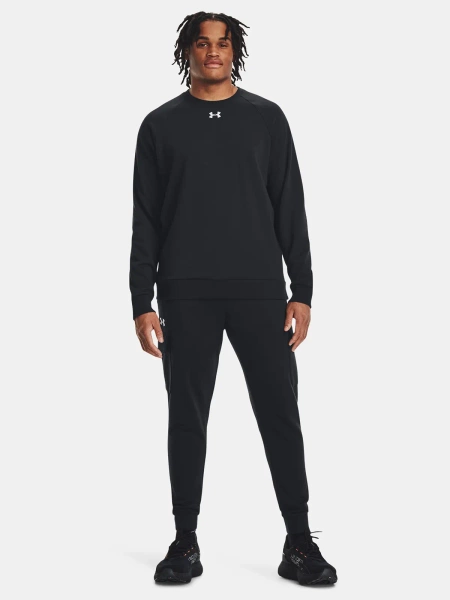 Bluza męska z kapturem Under Armour FLEECE CREW 1379755-001 