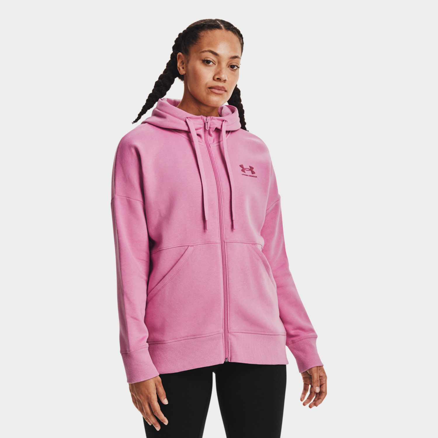 Bluza damska z kapturem rozpinana Under Armour 1356400-680