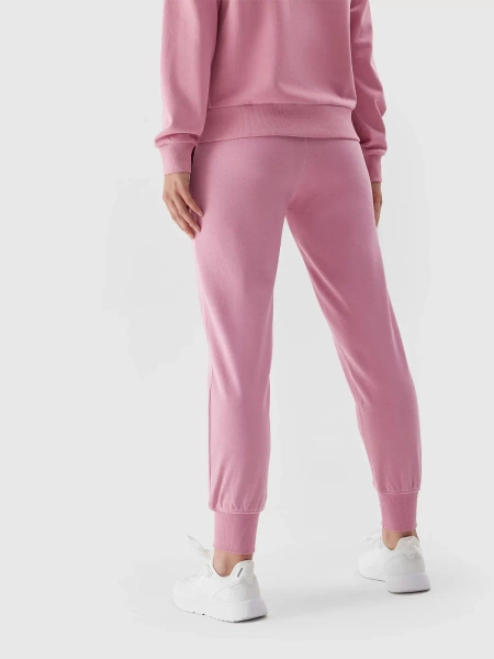 Spodnie dresowe damskie  4F 4FAW23TTROF474-56S 